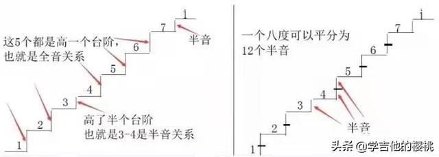 吉他五种音阶指法图（吉他初学者也能看懂的乐理）(3)