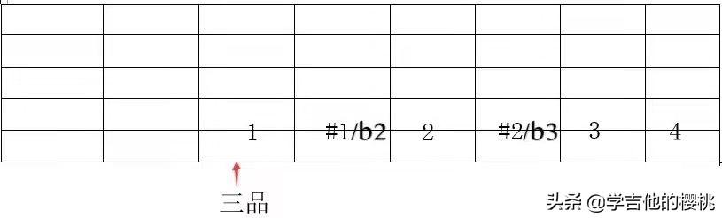 吉他五种音阶指法图（吉他初学者也能看懂的乐理）(6)