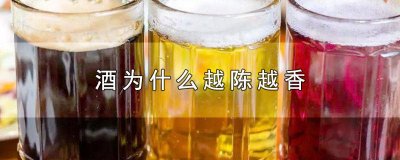 ​酒为什么越陈越好卖 酒是越陈越好吗