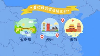 ​中国十大最忙碌城市，有没有你的家乡榜上有名